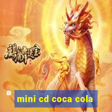 mini cd coca cola